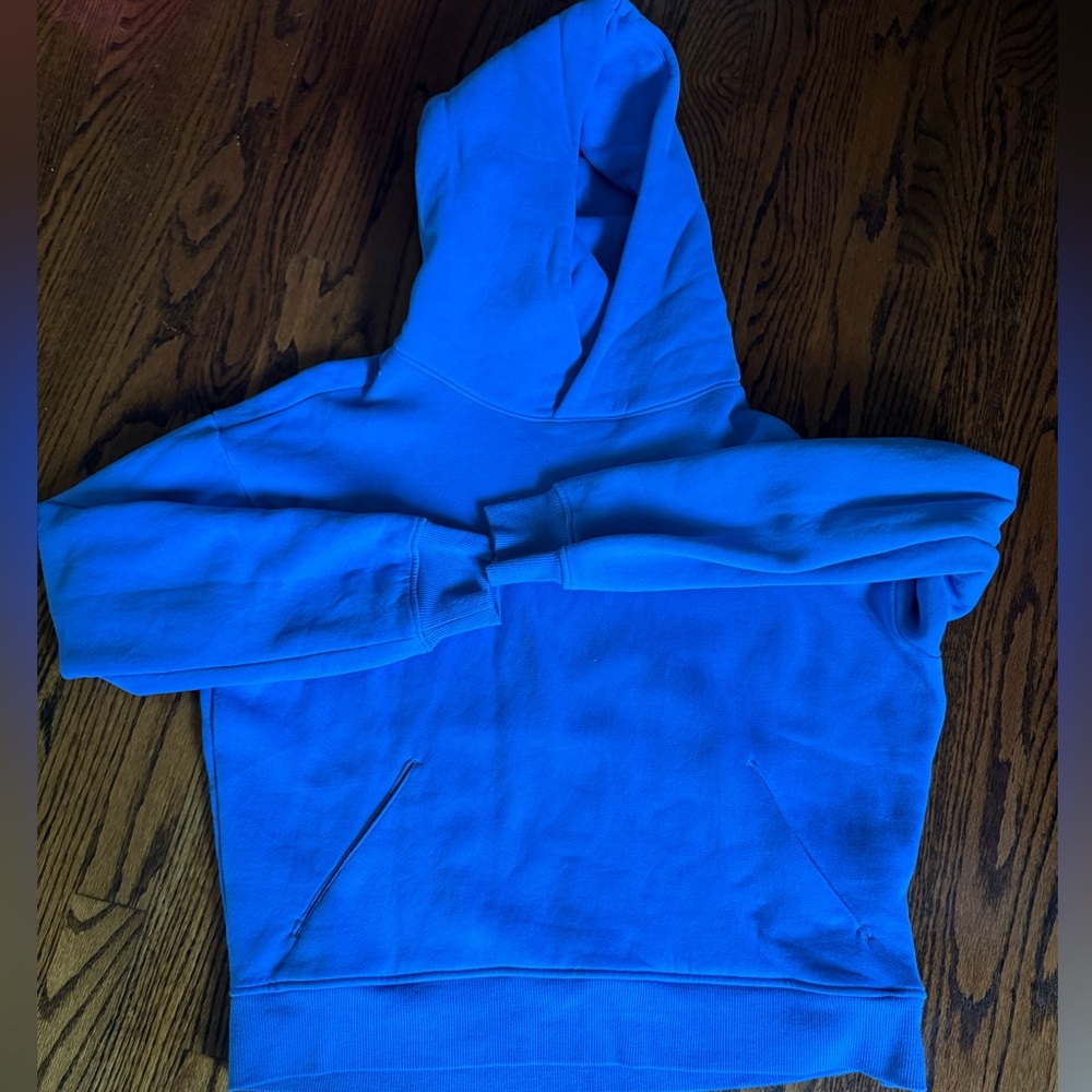 Zella Blue Hoodie Sweatshirt